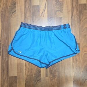 Blue Under Armour athletic shorts, size L